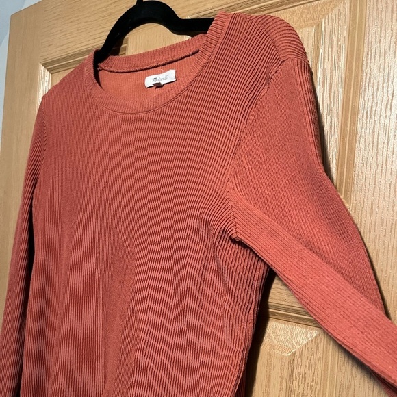 Madewell Burnt Orange Long-sleeve Top - Picture 5 of 11